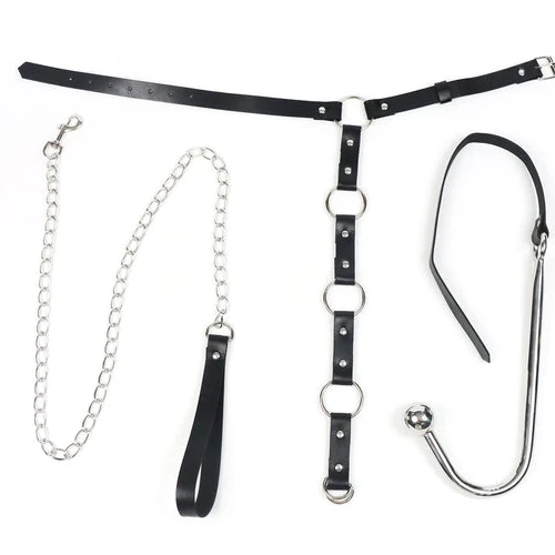 and EverydayUse Anal Kinky 5853 Hook with Collar Leash 0706